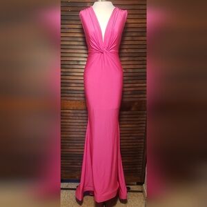 Dressalisa From Faeriesty Chic Pink Maxi Dress Size Xsmall